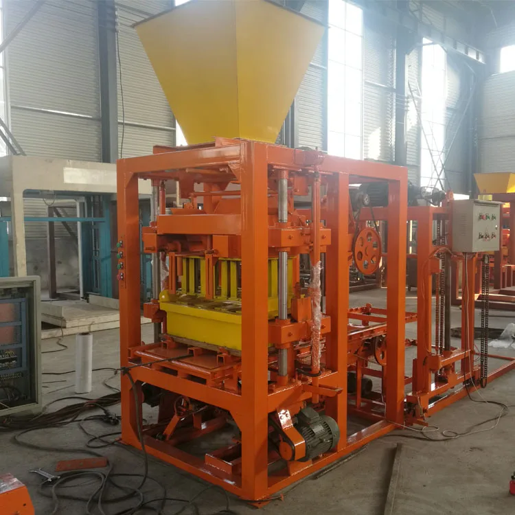 QTJ4-30C  baked free cement brick and block machine buy cheap brick making  machine for small business