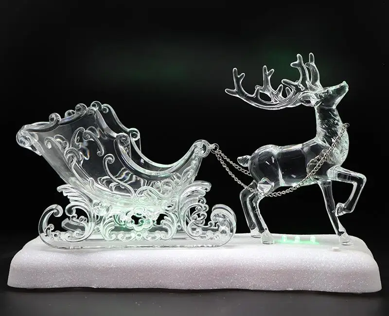 2020 new Hot Sale christmas reindeer lights decoration light  gold supplier