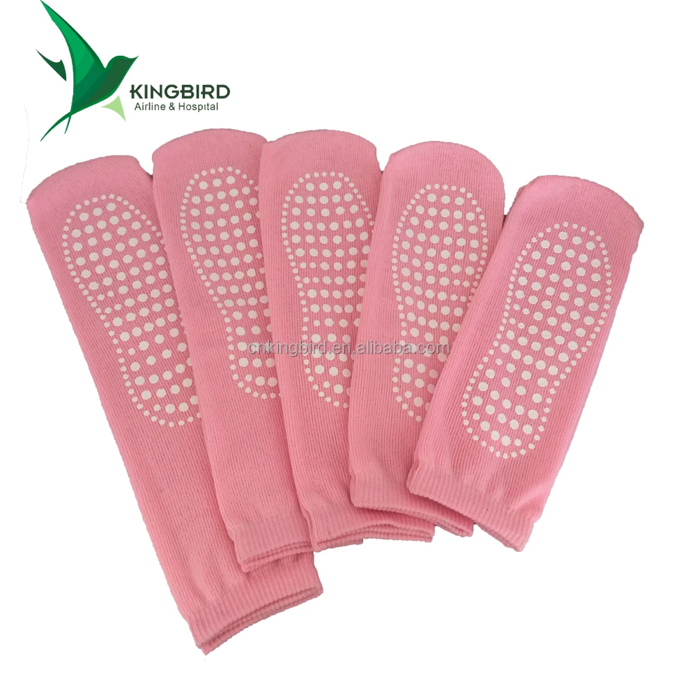 2021New Airline Hospital Sleeping Tube Non Slip Socks with Anti-Slip