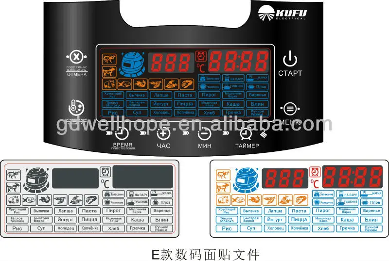 KUFU Custom High Quality Stainless Steel Rice Cooker New Design Electric Multi Rice Cooker For Household