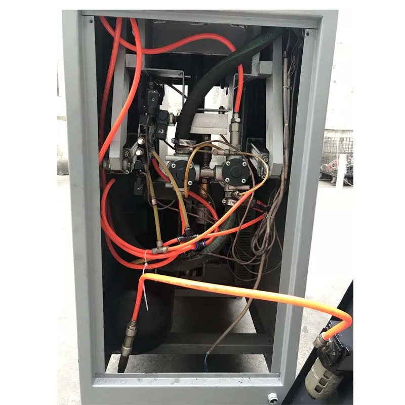 Iron fox pneumatic sole press attaching shoes making machine price