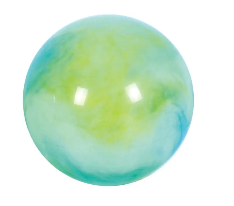 
9 Inch Plastic PVC Rainbow Color Marble Ball 