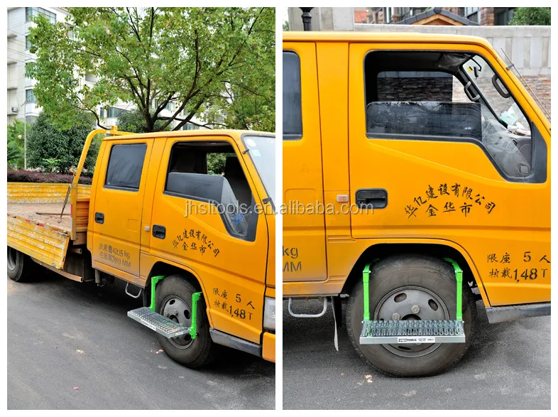 
Steel Adjustable Portable Foldable Truck Tire Service Step 