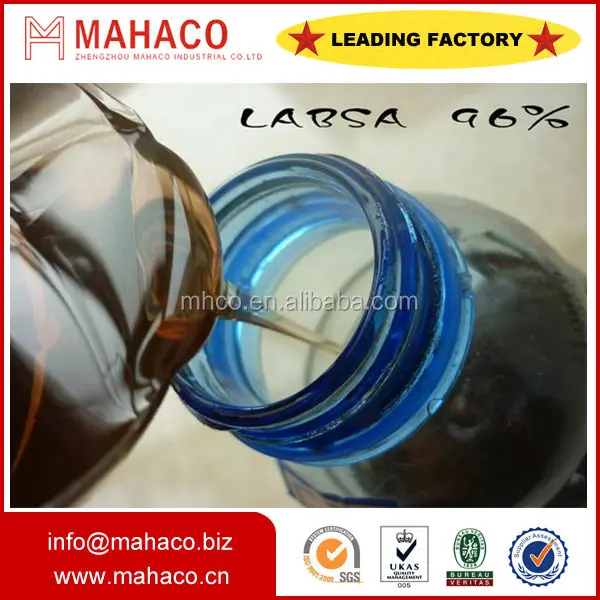 lower price Lauryl benzene sulfonic acid LABSA 96% manufacturer