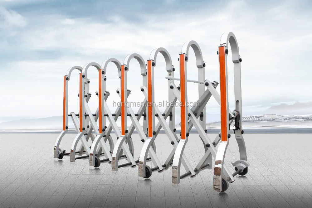 
Expandable Aluminium Manual Road Security Gates For Crowd Control 