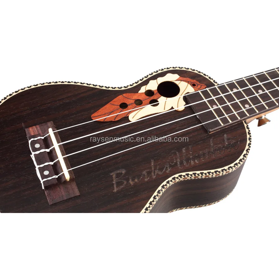 Rosewood Electric Ukulele concert Tenor size Children Toys Wooden Musical Instrument