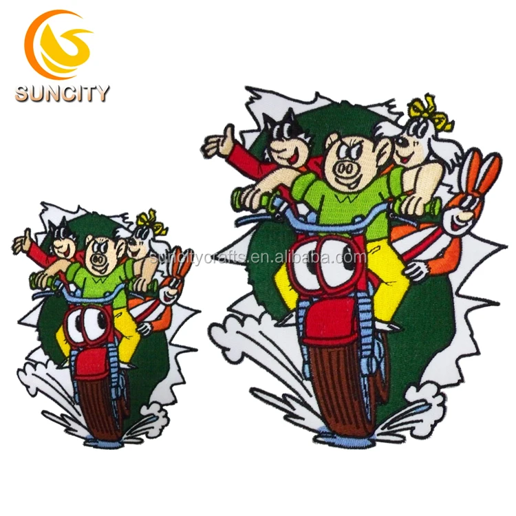 Free Sample Custom Logo School Patch Tech Health Academy Embroidery Patch With For Uniform