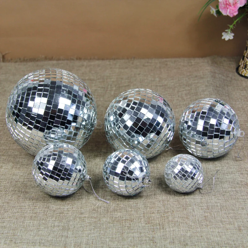 Melody Party Decoration Polyfoam Discokugel Spiegel Shining Rotating Disco Lights Night Club Bar Counter Desig Mirror Ball