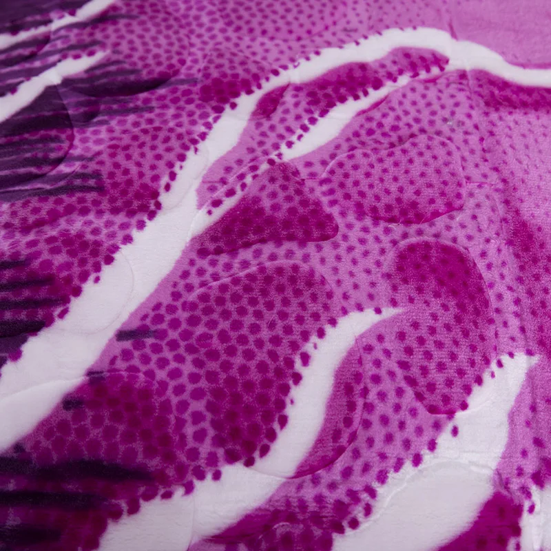 
100% polyester faux fur 220 x 240 cm 4.2 kg thick winter mora blanket 