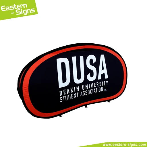 steel frame pop up A frame outdoor event banner