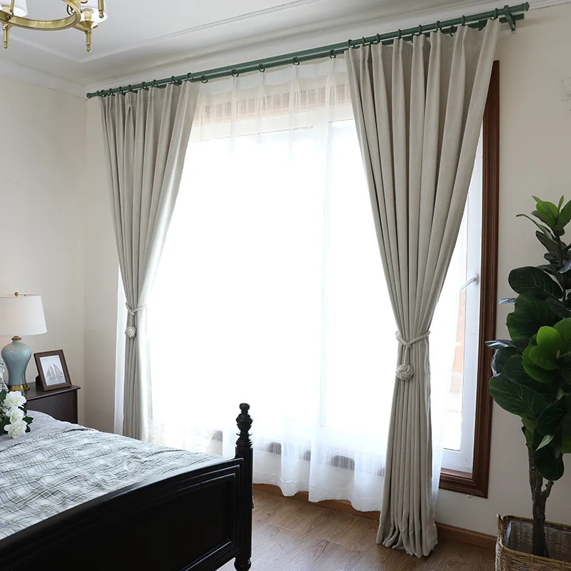 Современный дизайн, затемняющие оконные шторы для украшения помещений