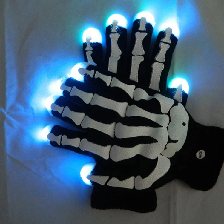 China Supplier Wholesale Price LED Party Gloves
