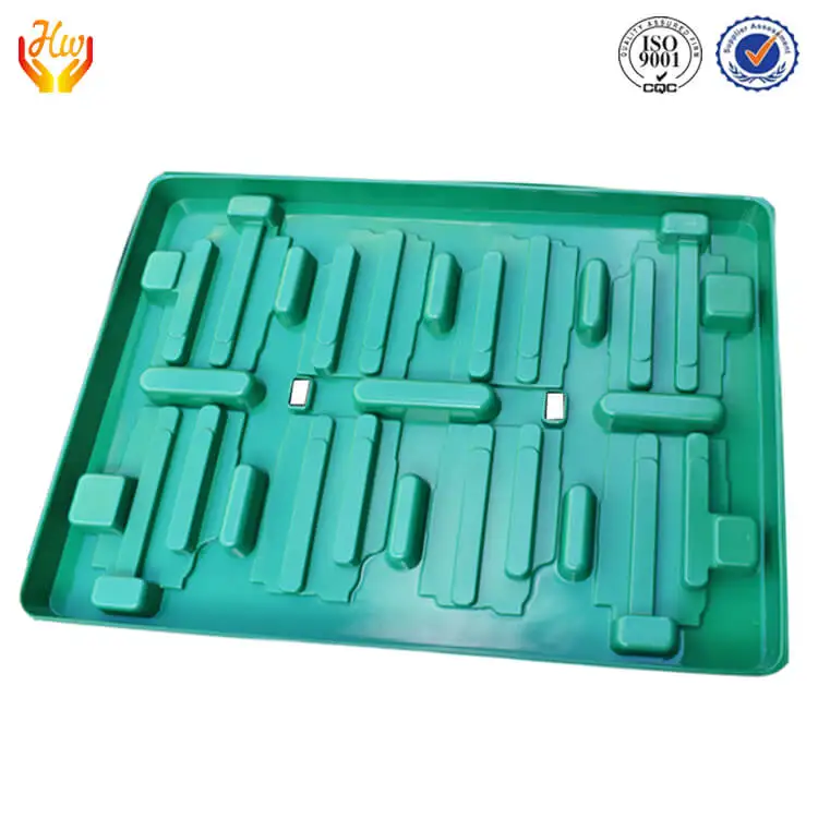 2022 Thermo formed ABS Plastic Tray Large Size Vacuum Forming Plastic Turnover Trays
