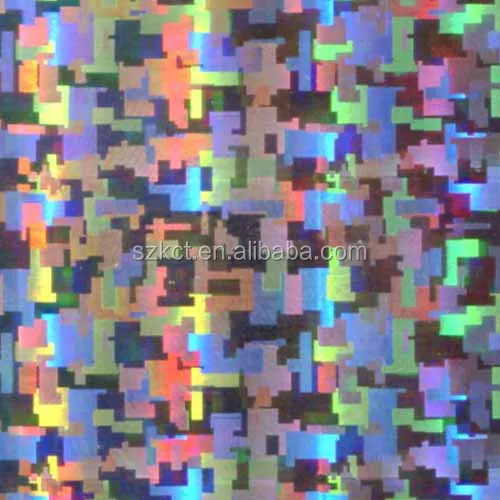 
Suitable For Paper And Plastic Hot Stickers Holographic Transfer Foil 