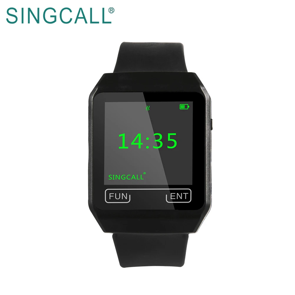  SINGCALL Кофейня Беспроводная умная передача данных по вызывающего абонента пейджер вызова официанта