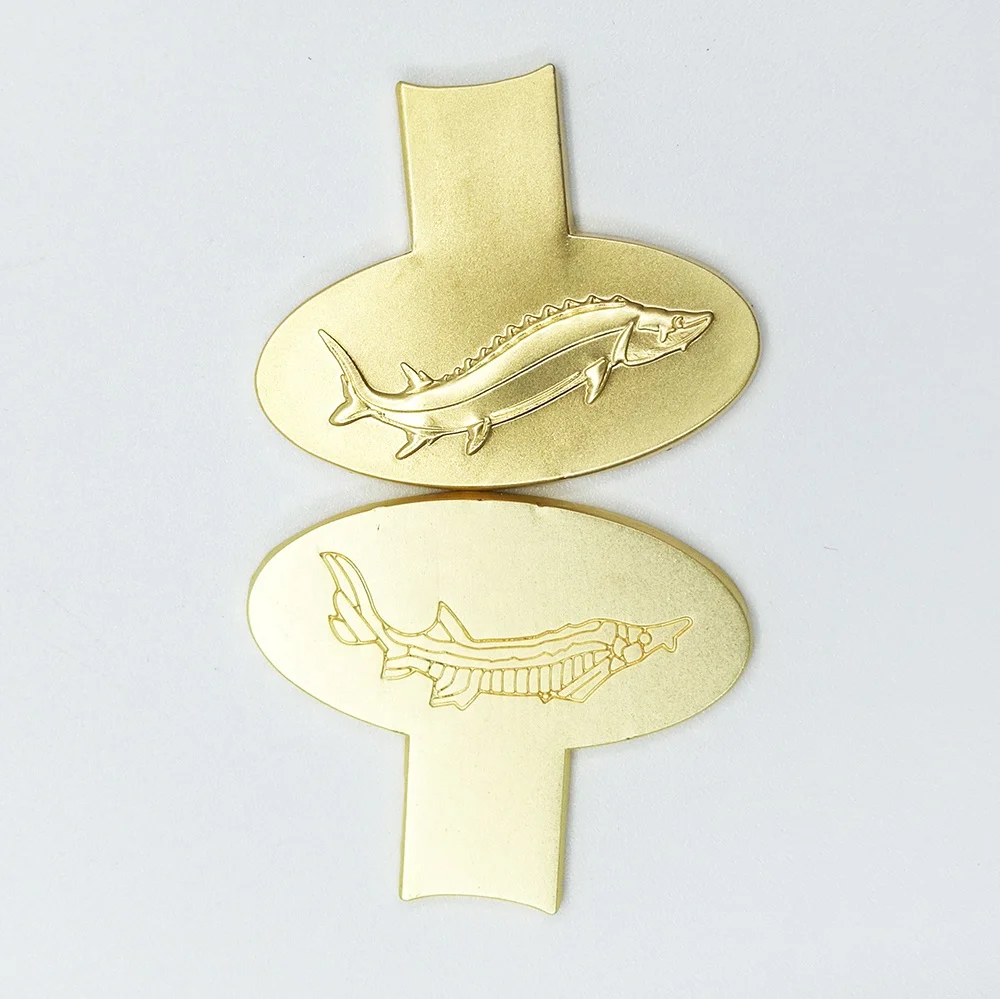 Золотистый, серебристый металлический консервный нож с логотипом на заказ