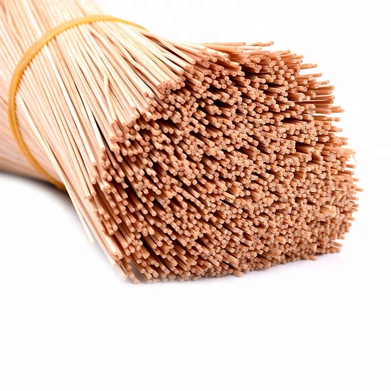 
1.3 mm x 9 inch High Quality Round Raw Bamboo Incense Sticks With Best Price 