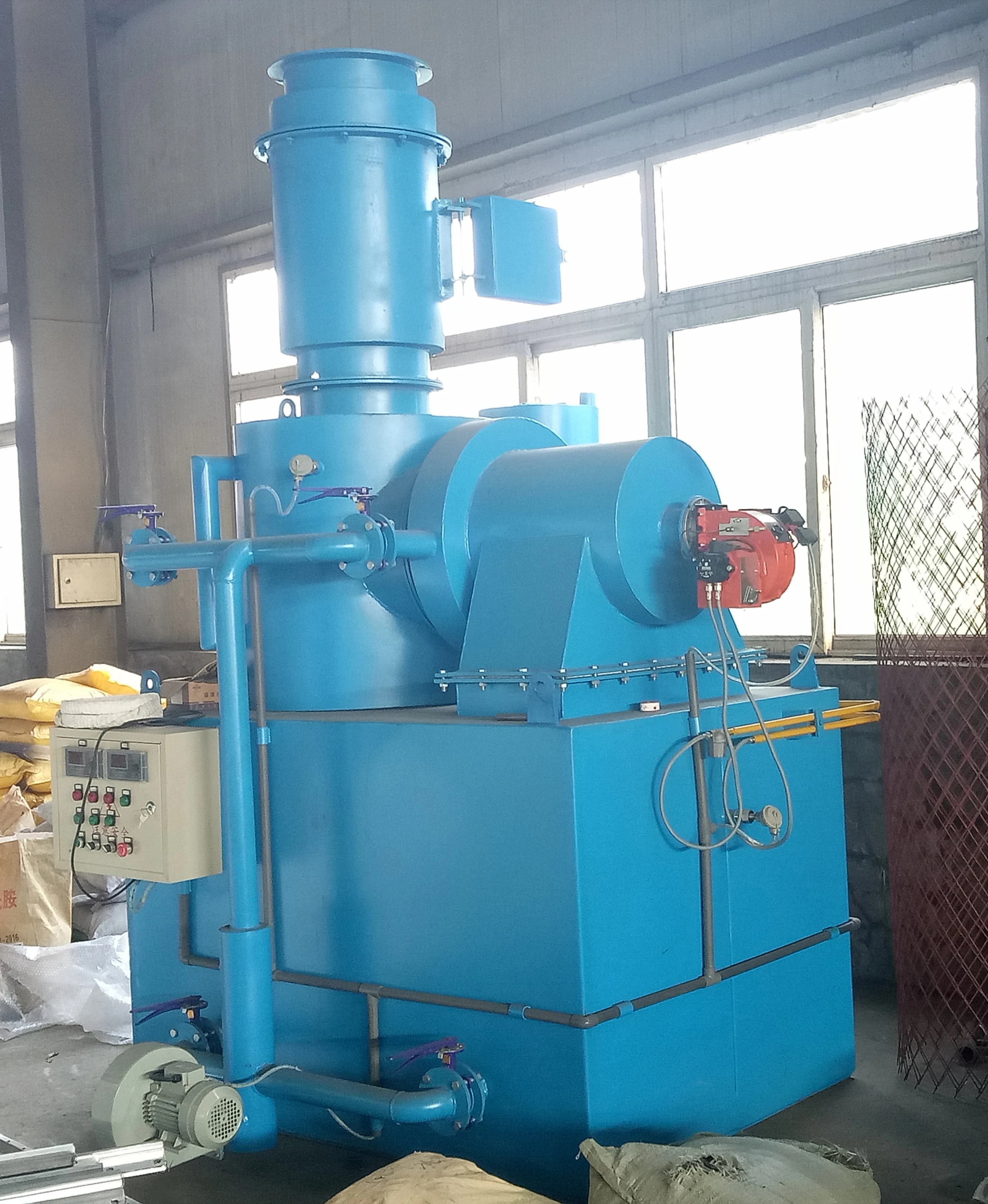 2019 Factory price Series Professional Gasified incineration Medical Waste Incinerator burning all kinds of waste for hospital