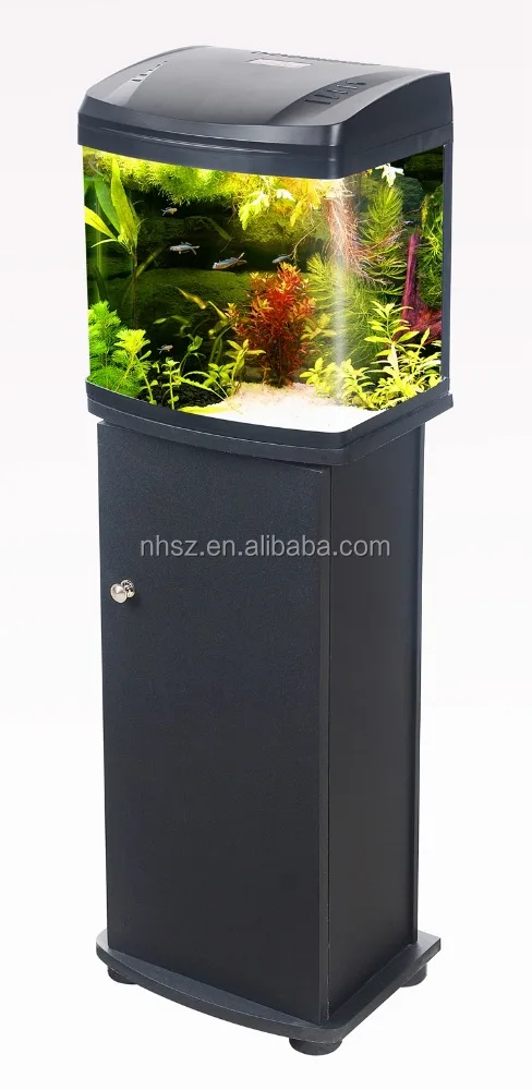 Popular Mini aquarium tank fish Black/White led aquarium