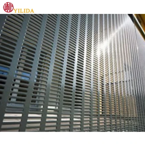 Aluminum external perforated metal wall cladding