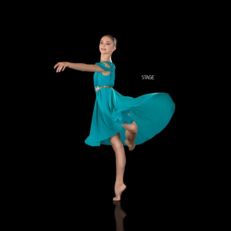 Лирическое балетное платье для взрослых и девочек, желтая танцевальная одежда, высококачественная одежда для выступлений