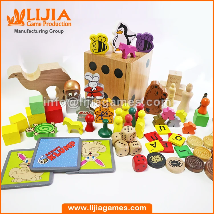Wooden Board Game Token Wooden Game Pieces wooden pawn board game parts wooden discs wooden chess pieces wooden cubes