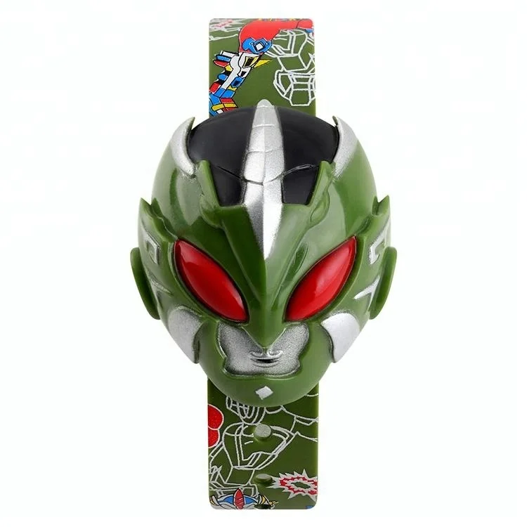 Cool fashion promotion gifts kids led watches supermen