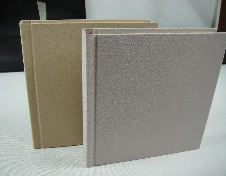 Fancy handmade fabric/linen/ leather photo album /wedding album with customized design
