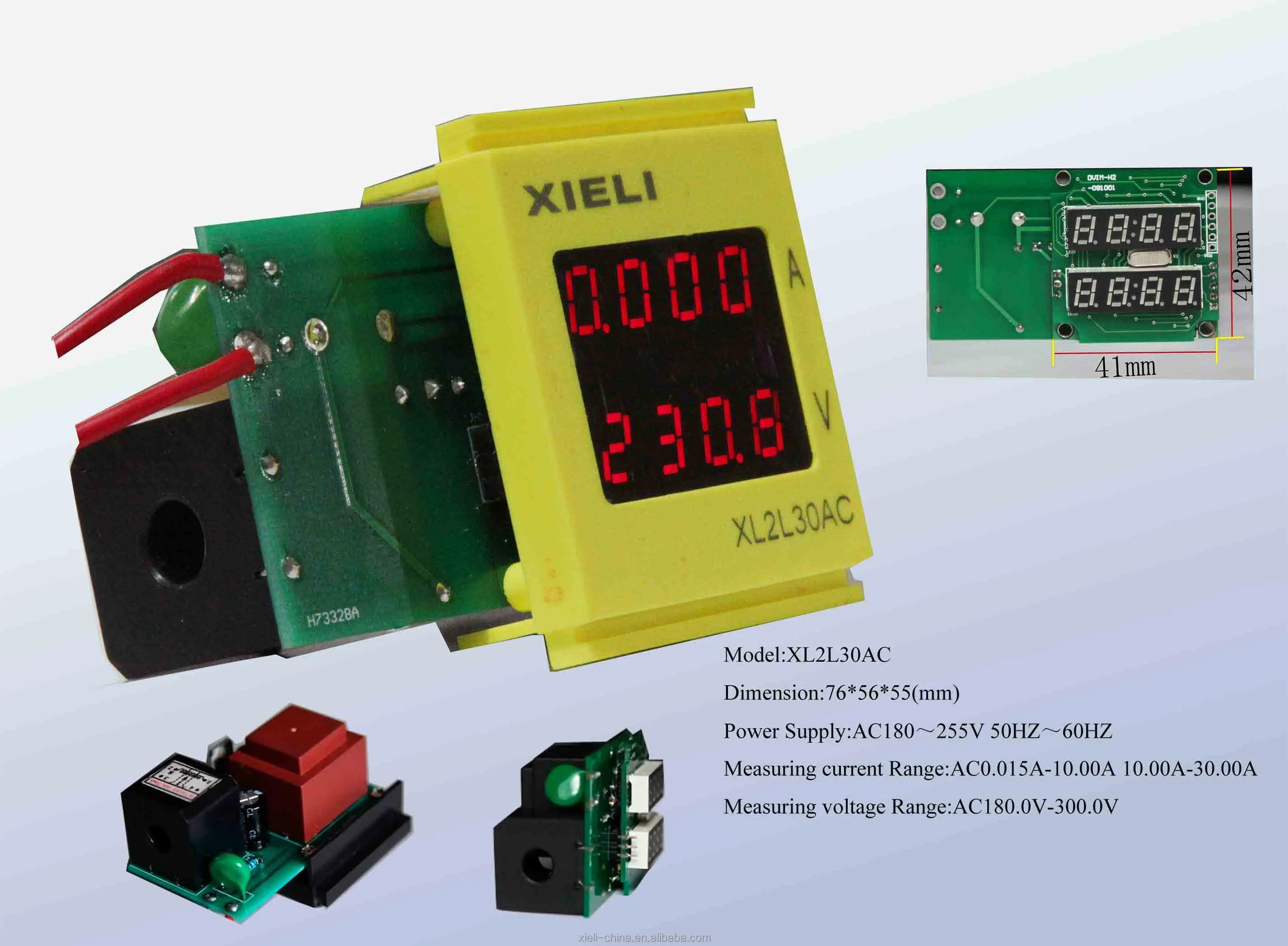 30A ac ammeter for PDU