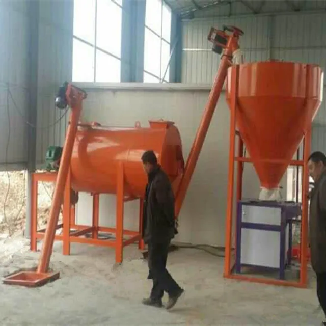 Tile glue manufacturing machine/mixing plant export to dubai