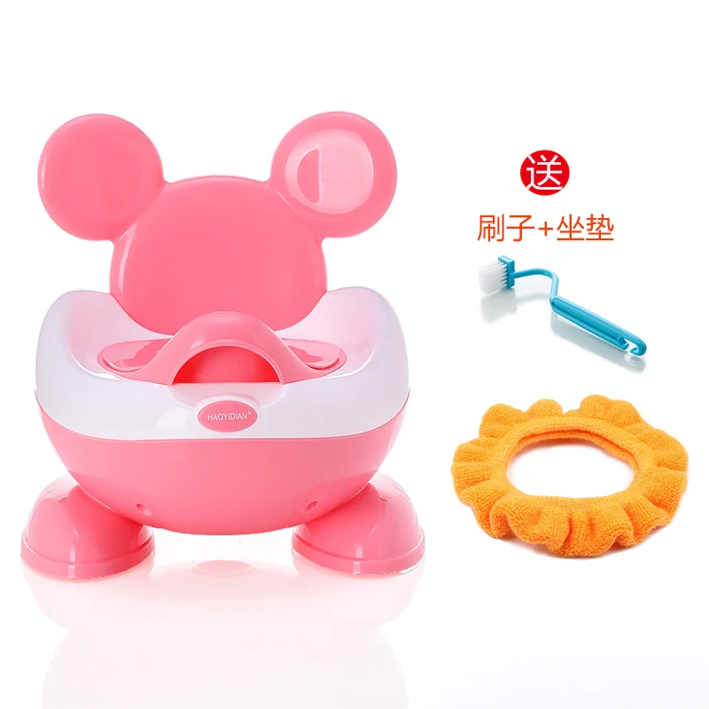 
Бесплатный образец, маленький портативный пластиковый детский пластиковый мобильный туалет с крышкой 