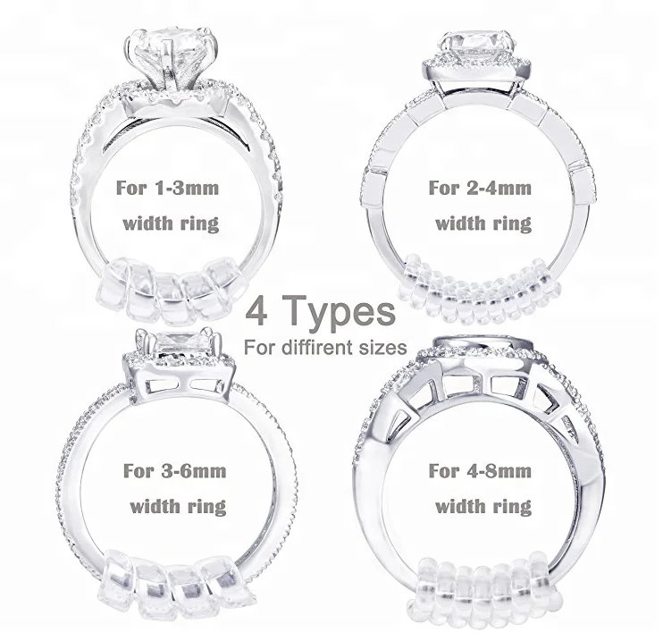 ring adjuster silicone for loose rings