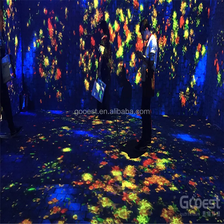 Immersive 3D visual feast art show projection