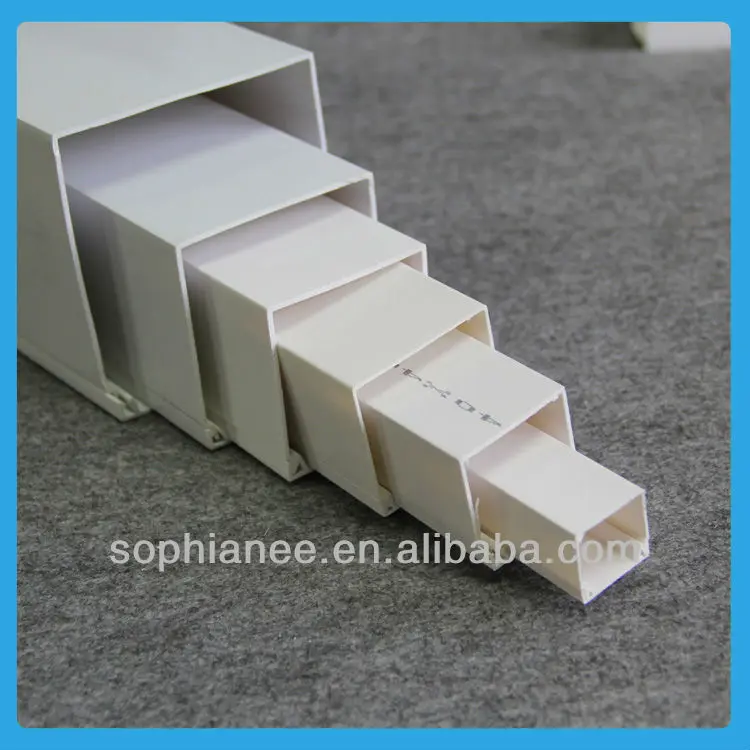 Electrical Full Size Pvc square pipe