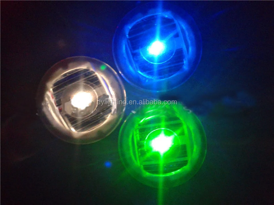 Outdoor Garden Deck Yard Lighting Solar Round Led Step Stair Lights