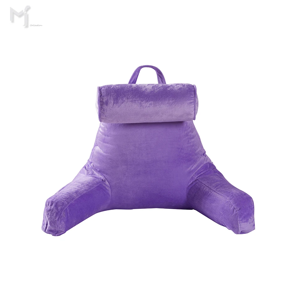 
backrest pillow with arms and reading wedge pillow , backrest for bed about tv bed pillow 
