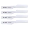 JJRC H8C Propellers Blades RC Spare Parts for Quadcopter Drone white FCI