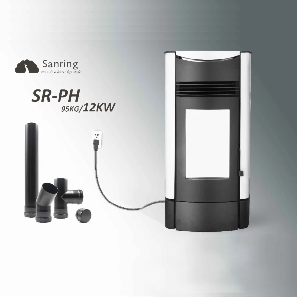 European standard quality biomass wood pellet stove,pelletkachel with remote controller