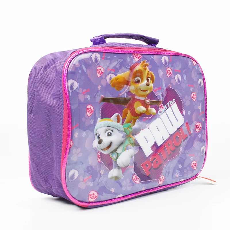 Лидер продаж прозрачная Детская сумка-холодильник из ПВХ с рисунком известного мультфильма на переднее