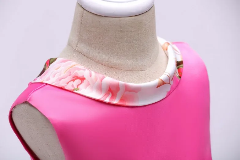 Popular Summer Girls Dress Beautiful Flower Dresses Clothes