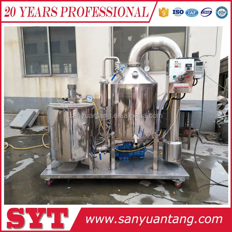 FM600 low temperature vacuum bee extractor honey processing machine