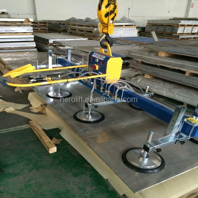 Handling machine for vacuum lifting equipment metal sheet steel