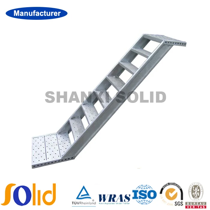 2.0m, 1.5m Ringlock Aluminum Staircase for Ringlock Scaffold