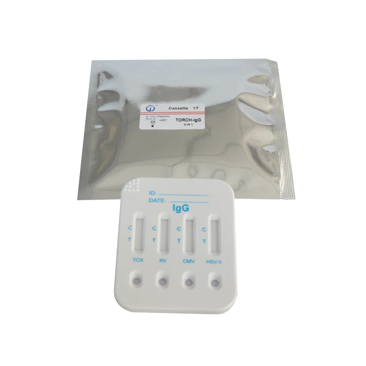 Факел Diagnos 4 в 1 (Toxo,RV,CMV,HSV-2), тест/панель для быстрого тестирования факела
