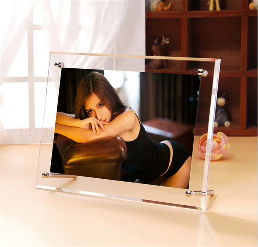 8.5x11 Acrylic Magnets Photo Frame