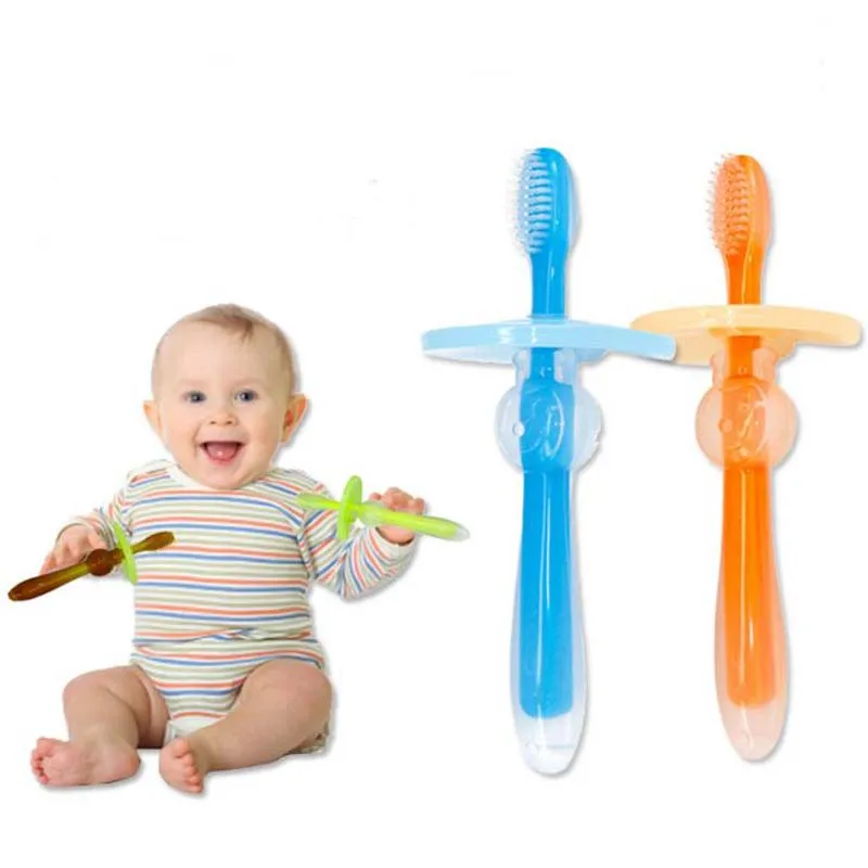 eco friendly food grade soft baby training toothbrush,silicone toothbrush baby
