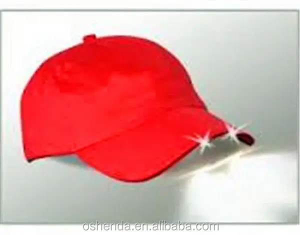 
Quality top sell led caps with rhinestones 
