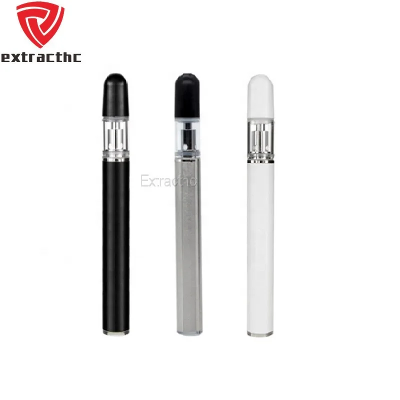 Wholesale cbd vape ceramic core vape cartridge buttonless battery automatic disposable vaporizer pen