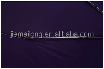 colorful promotion gift 3 folding Pongee solid color with EVA BOX pocket umbrella