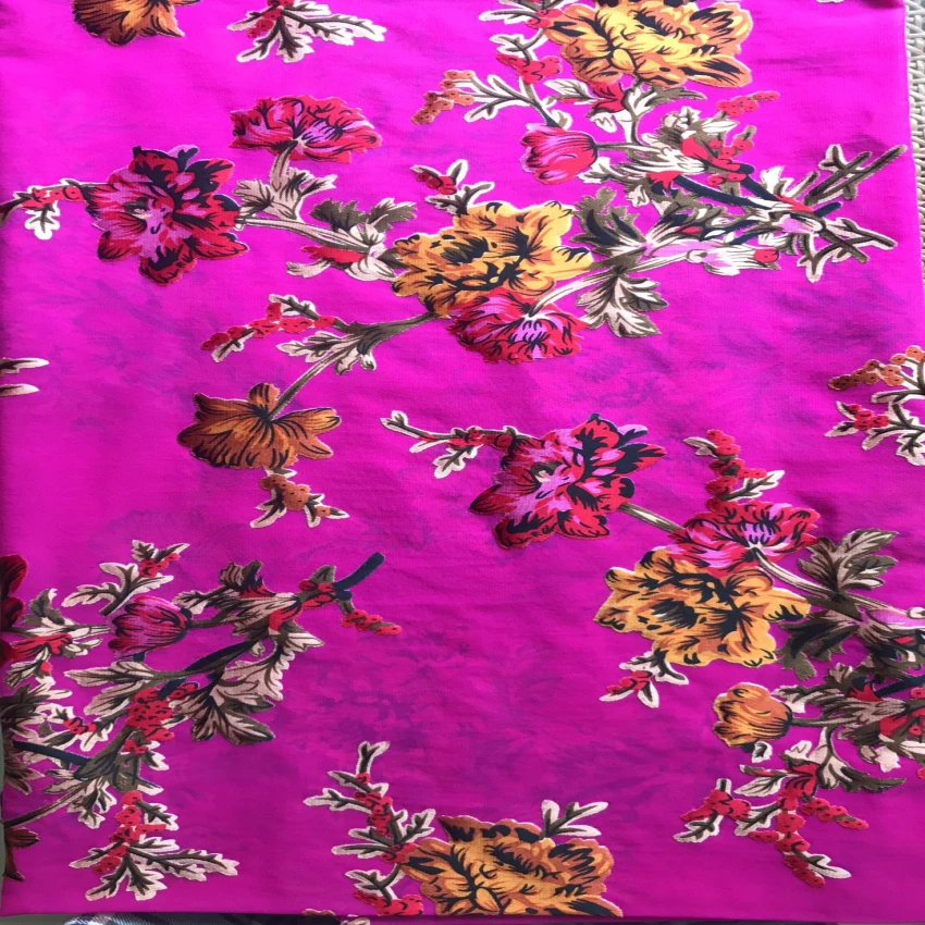 Nylon Burnout Velvet Fabric For Women Dress